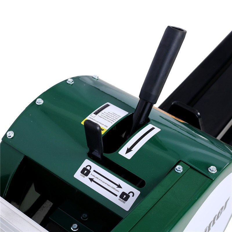 Double Flywheel Electric Log Splitter 12Ton Hotizontal 2HP16A Splitting Machine