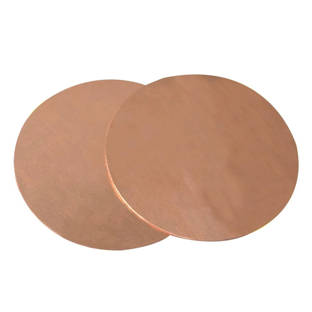 Round Copper Sheet Various Sizes,Various Thickness, T2 99.9% Pure Cu Solid Disc