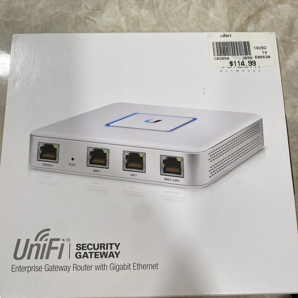 Ubiquiti Networks UniFi Security Gateway - White (USG)