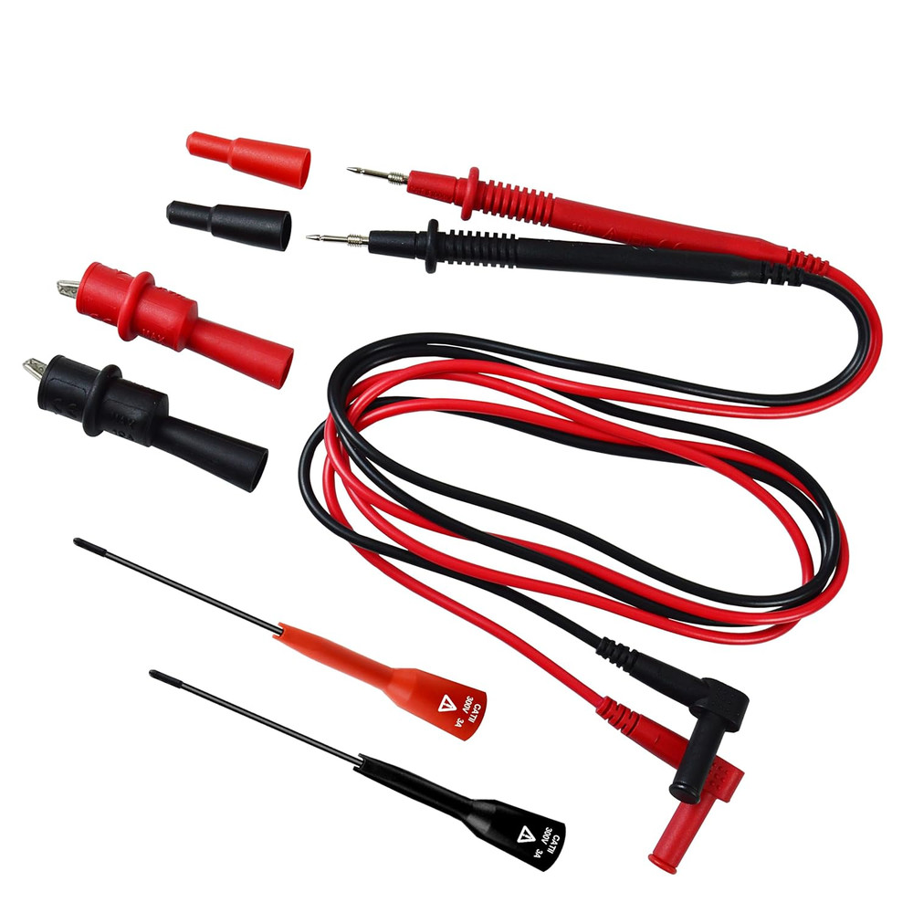 KIT-15 Test Lead Set,Compatible with Fluke Ideal Simpson,Digital Multimeter,Clam