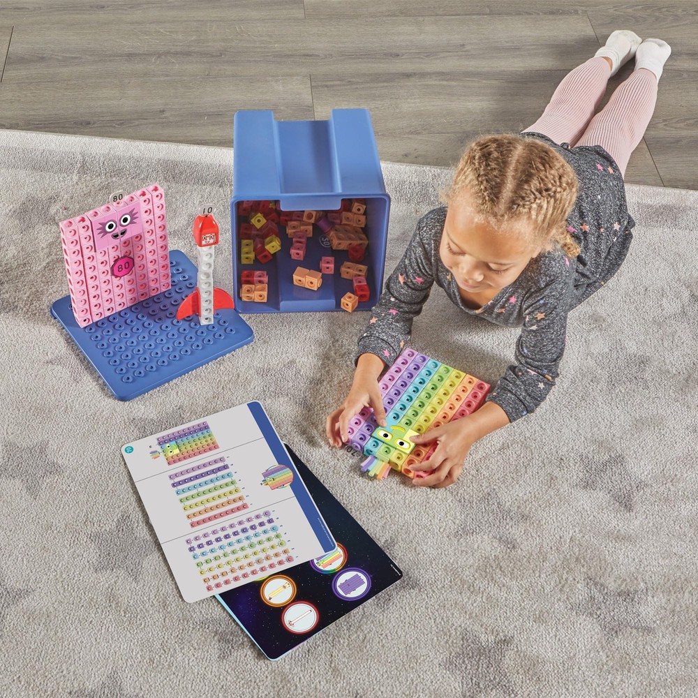 Numberblocks Mathlink Cubes Set Kids Educational Toys Preschool Learning
