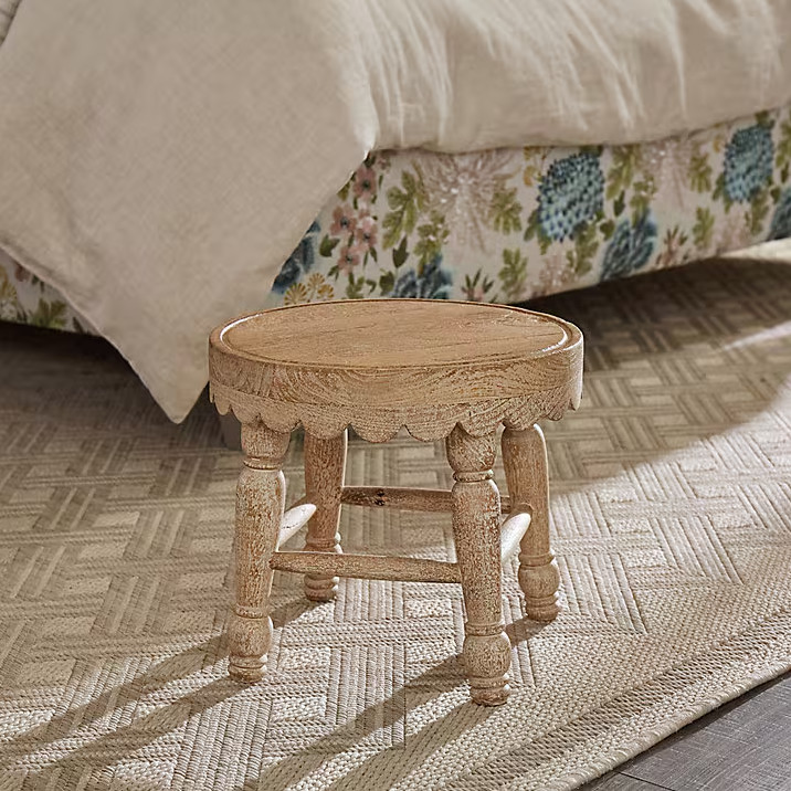 Ballard Designs Scalloped Stand NEW