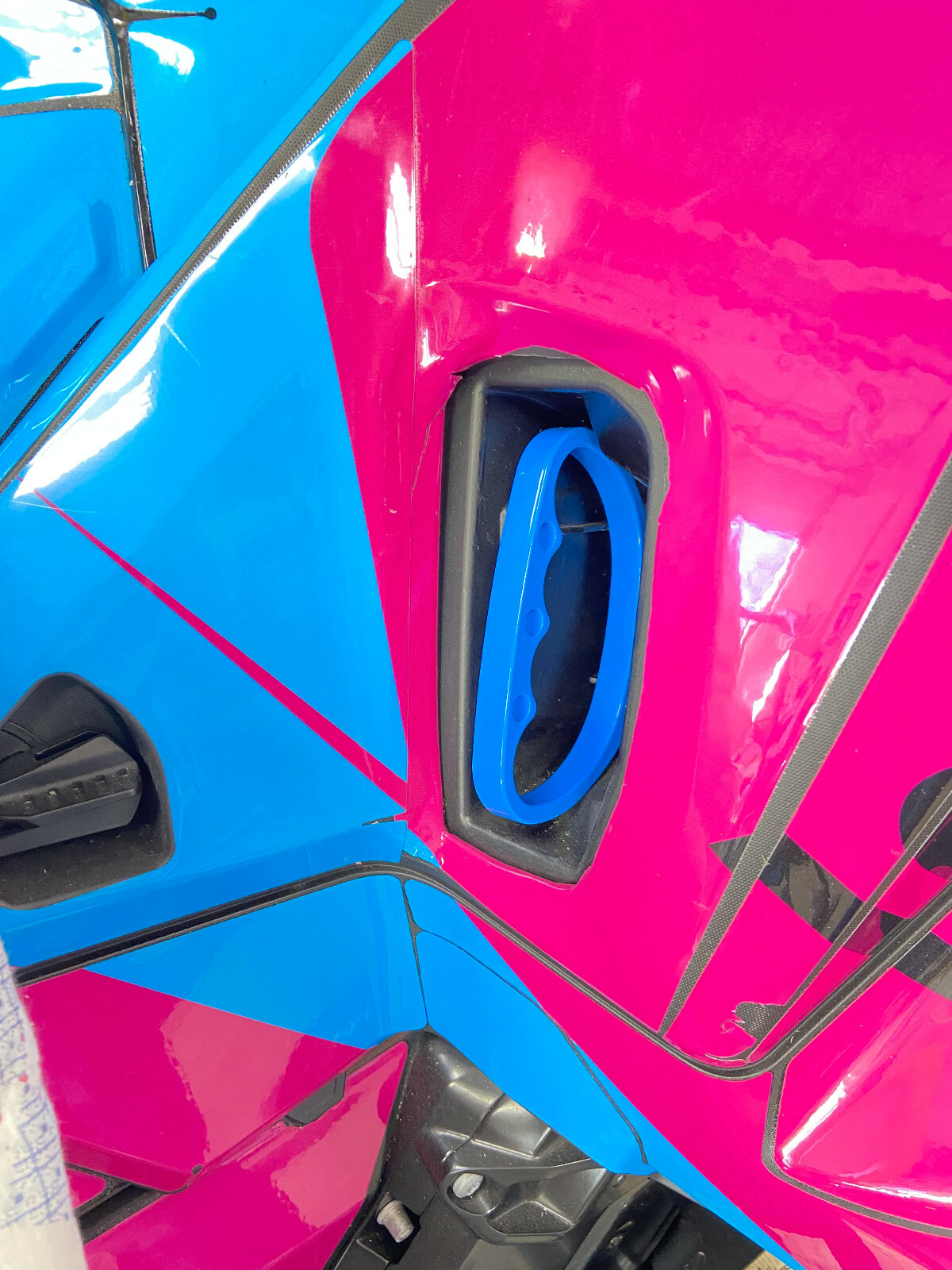 Snowmobile Pull Cord Handle, Billet Pull Cord Handle