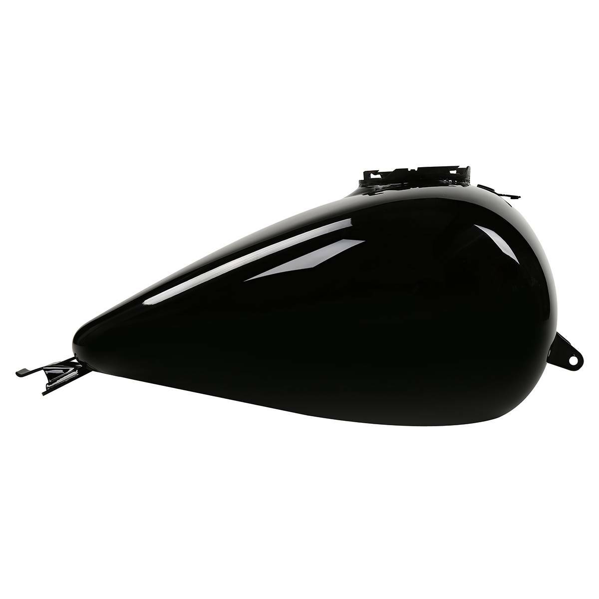 Vivid Black 6 gallon 6gal. Fuel Gas Tank Fit For Harley Electra Glide 2008-2023