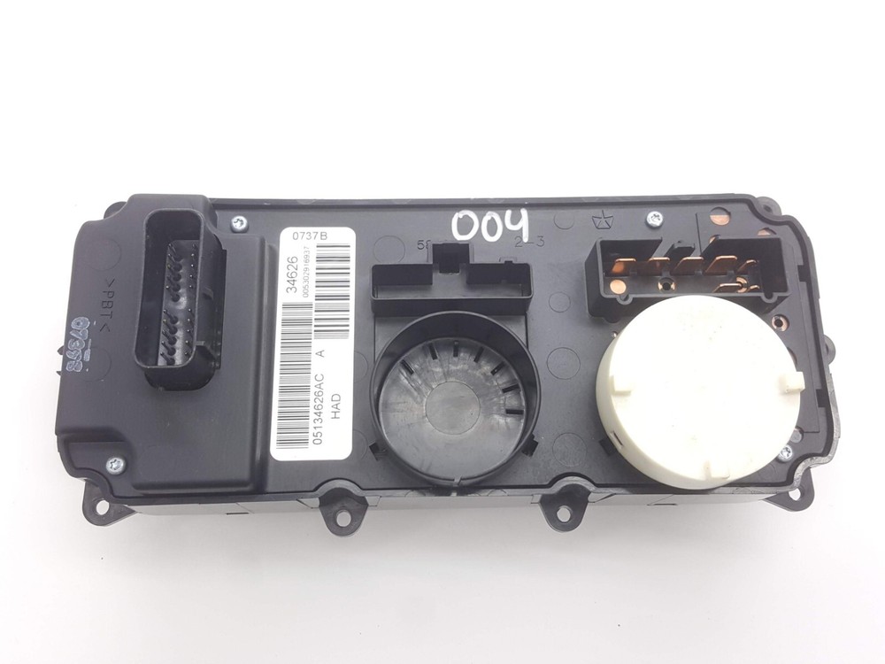 2004-2007 Grand Caravan AC Heat Temperature Climate Control DUAL ZONE 2-Knobs