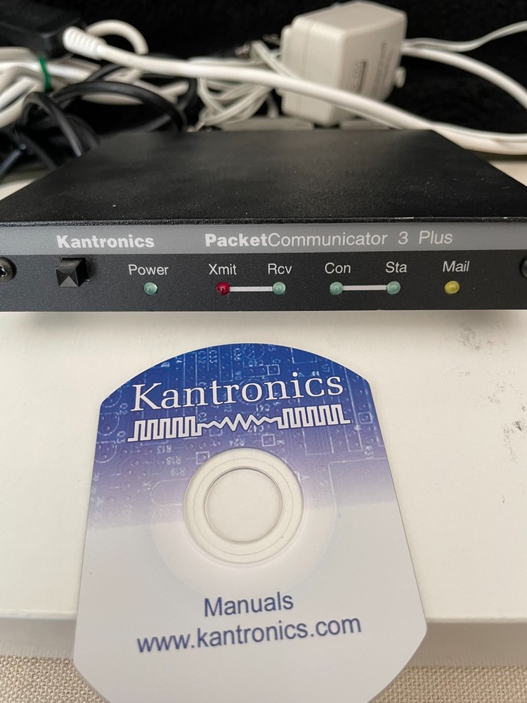 Kantronics KPC-3+ Ham Radio TNC Packet Communicator 3 Plus w/ Cables