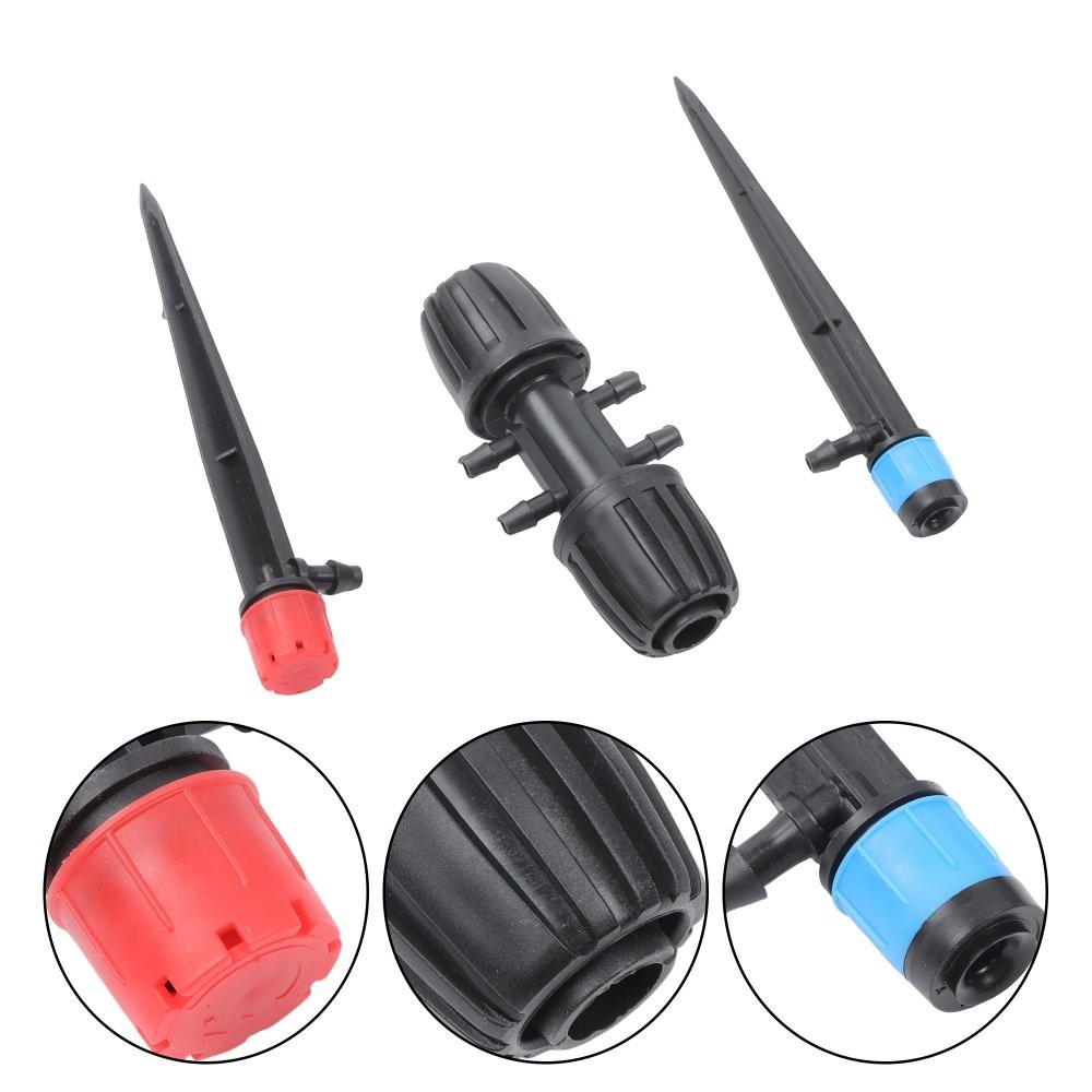 265FT Greenhouse Micro Drip Irrigation Kit Automatic Irrigation System Misting