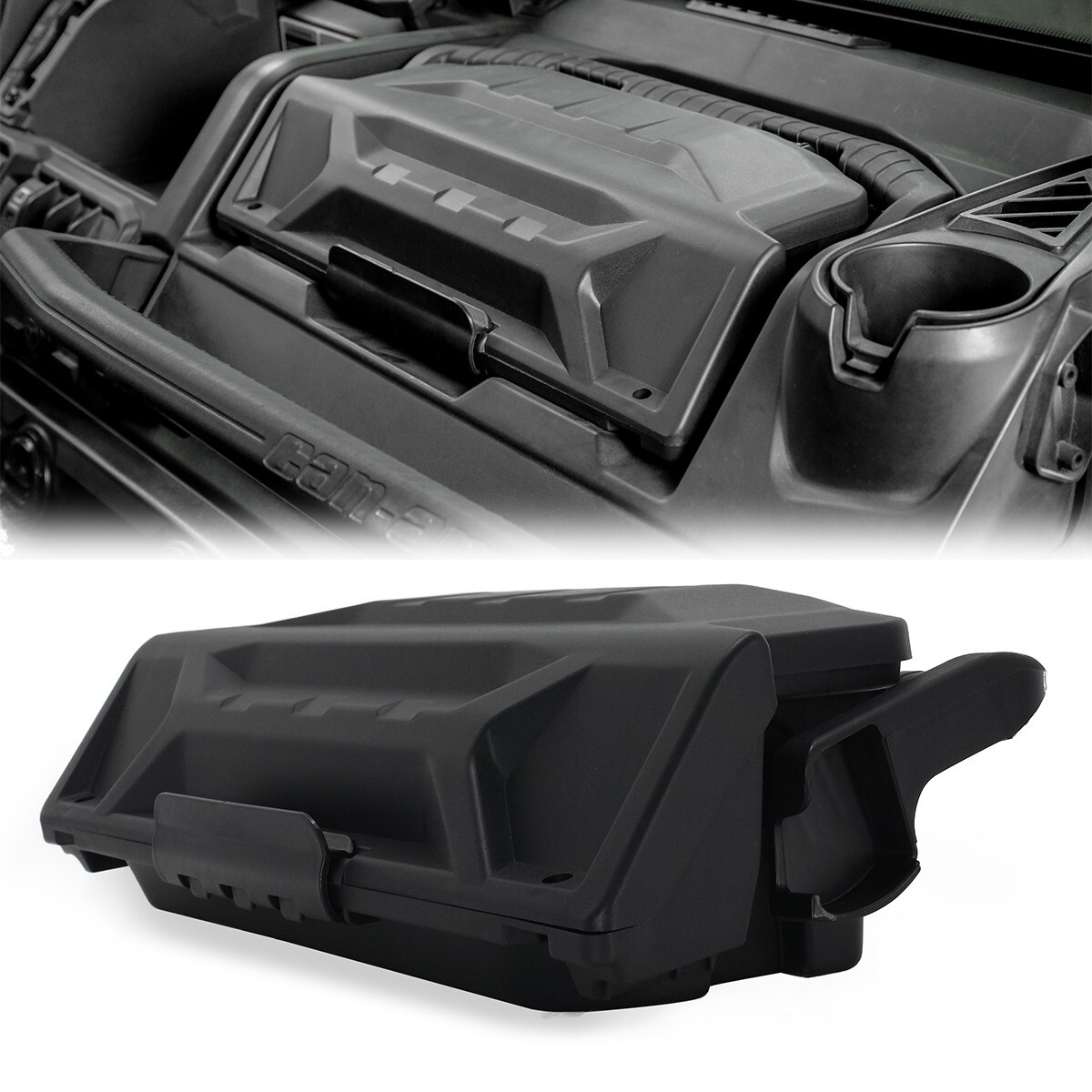 1pc Removable Dash Storage Box Compatible with Can-Am Defender HD5 HD8 HD10