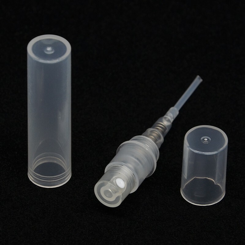 (3pcs) Clear Plastic Spray 5ml Bottle Empty Atomizer perfume refil alcohol