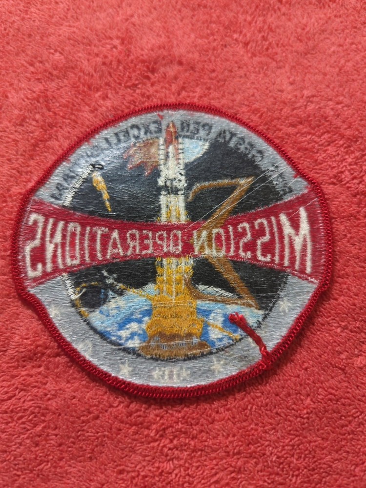 NASA Space Shuttle Patch- Mission Operations