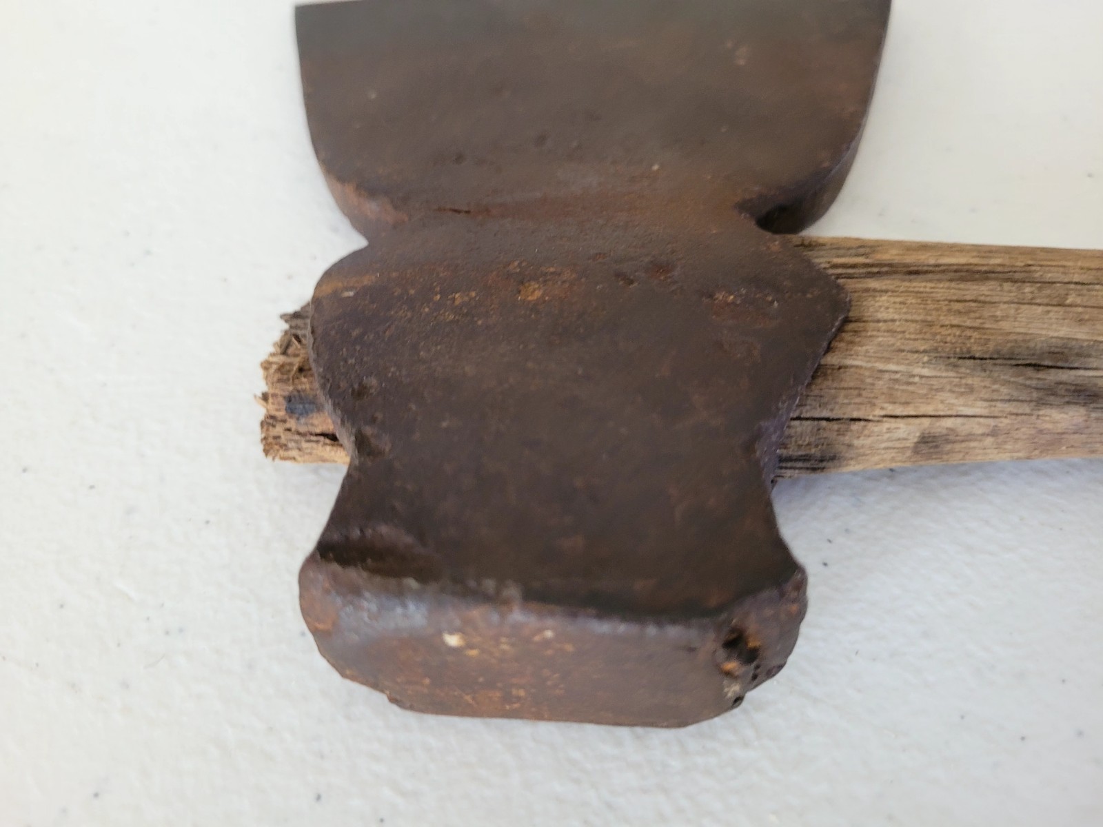 Antique/Vintage? Hewing Axe Hatchet with Wooden Handle