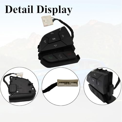 Steering Wheel Audio Control Switch Compatible with Grand Cherokee 2014