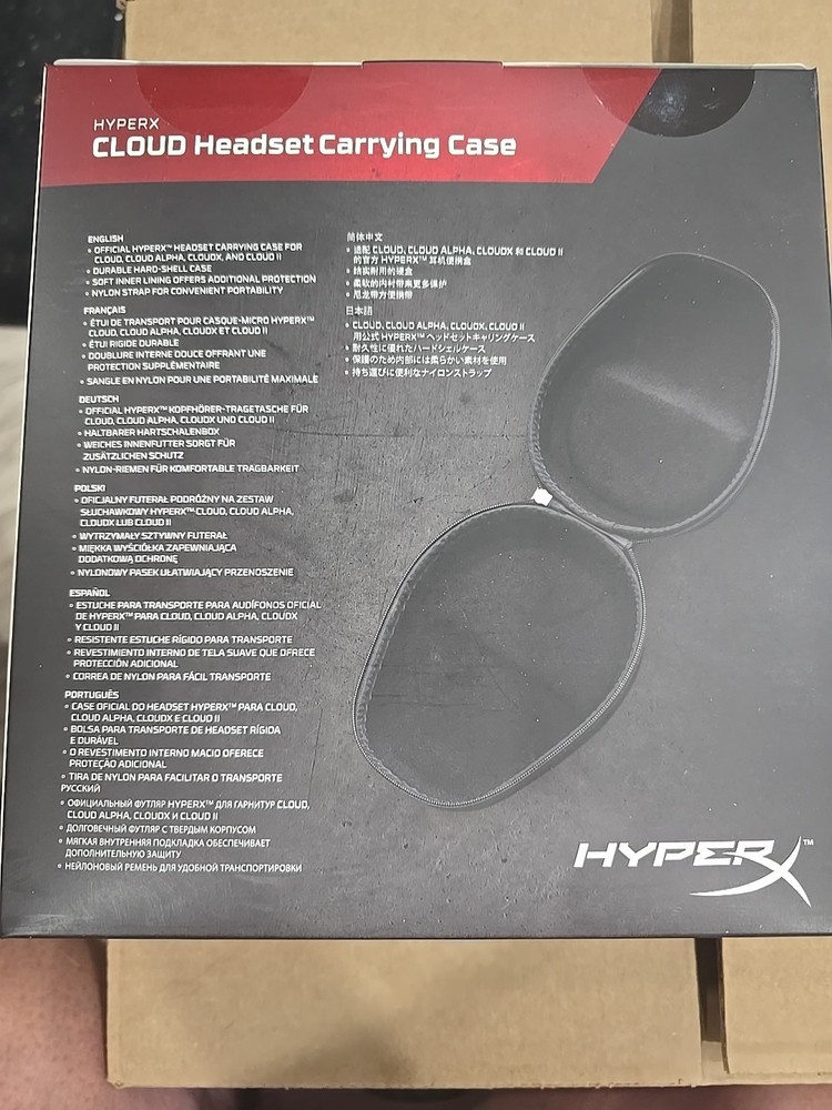 Hyperx Cloud Headset Carrying Case for Cloud, CloudX,Cloud II,Cloud Alpha...
