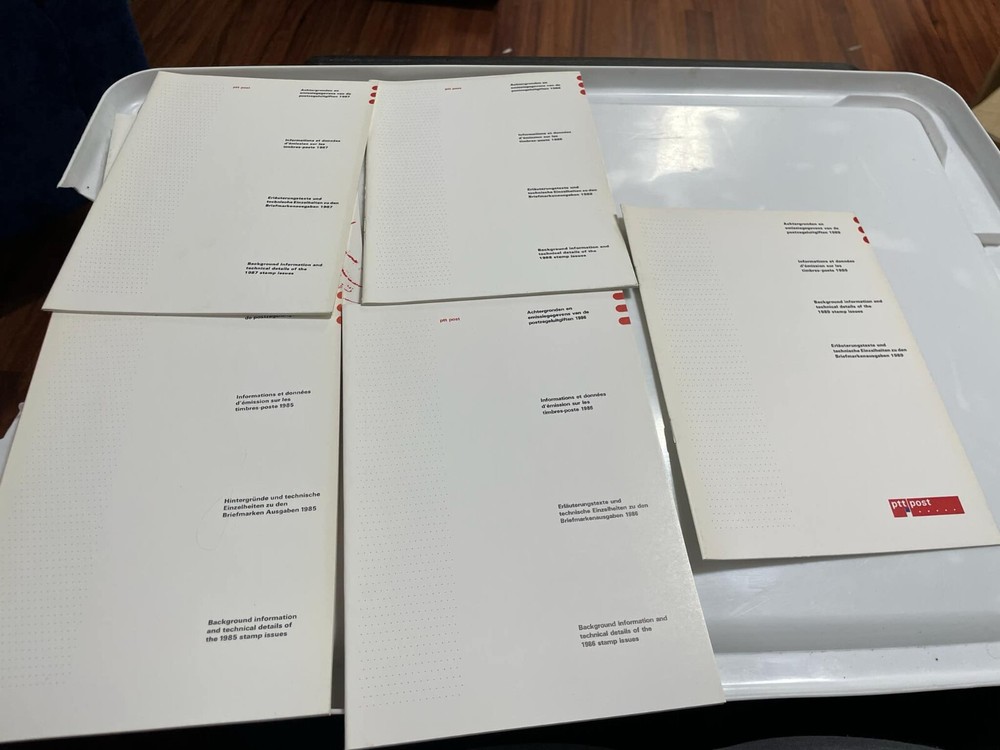 1980s-90s NVPH Speciale Catalogus Netherlands Specialized Postage Stamp Catalogs