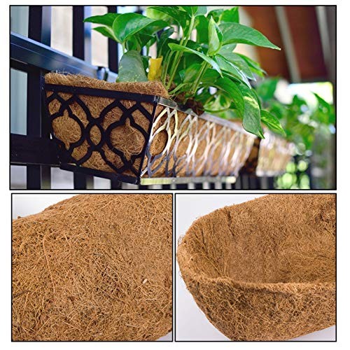 3 Pcs Horse Trough Coco Replacement Liners- 24 Inch Window Basket Liners