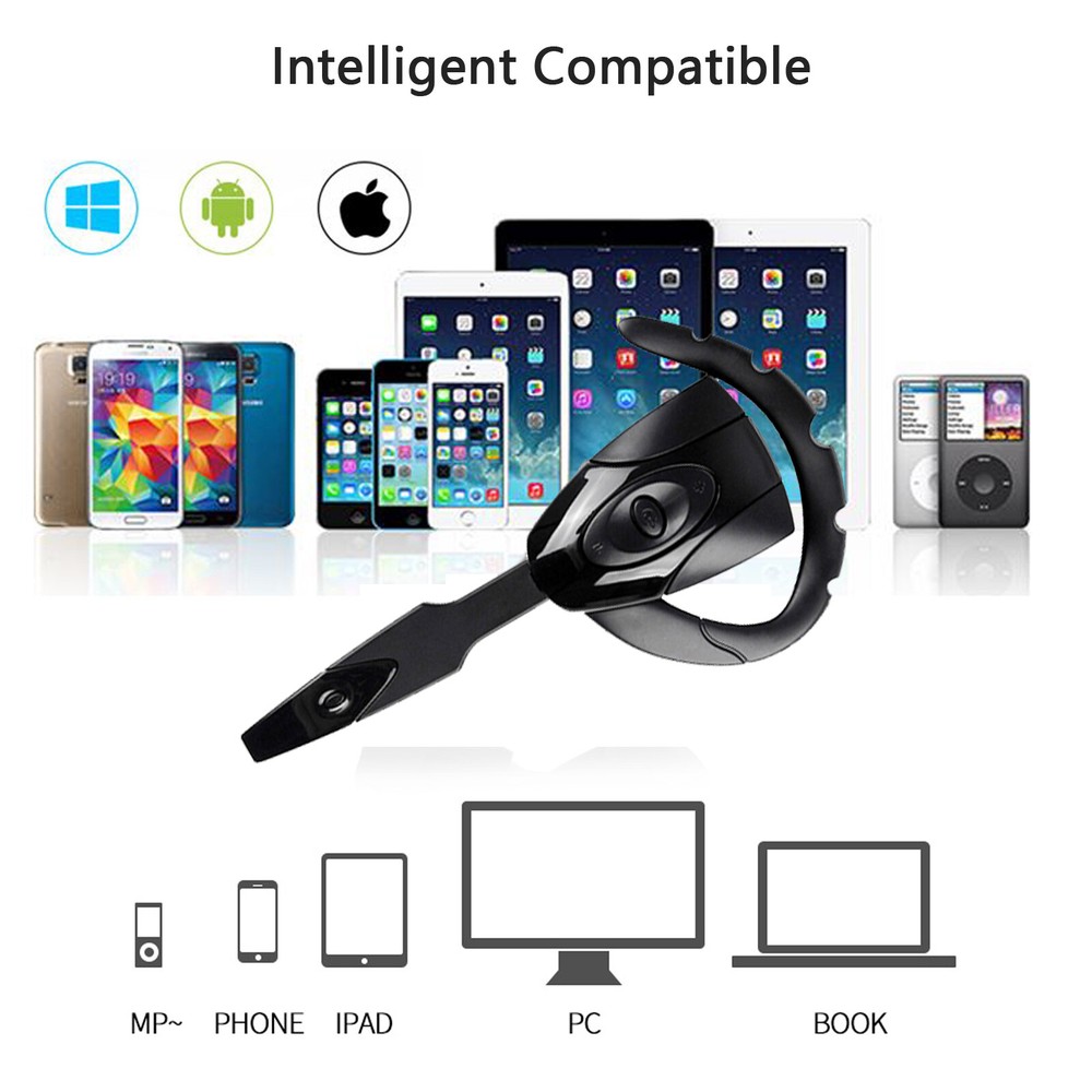 Bluetooth Headset Driver Earbuds Wireless Gaming Headphone for iOS Android Phone
