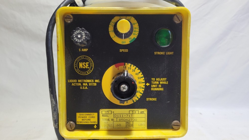 Liquid Metronics D111-71T Metering Pump