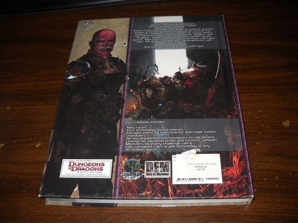 D&D 4.0: Amethyst Foundations Hardcover Rulebook