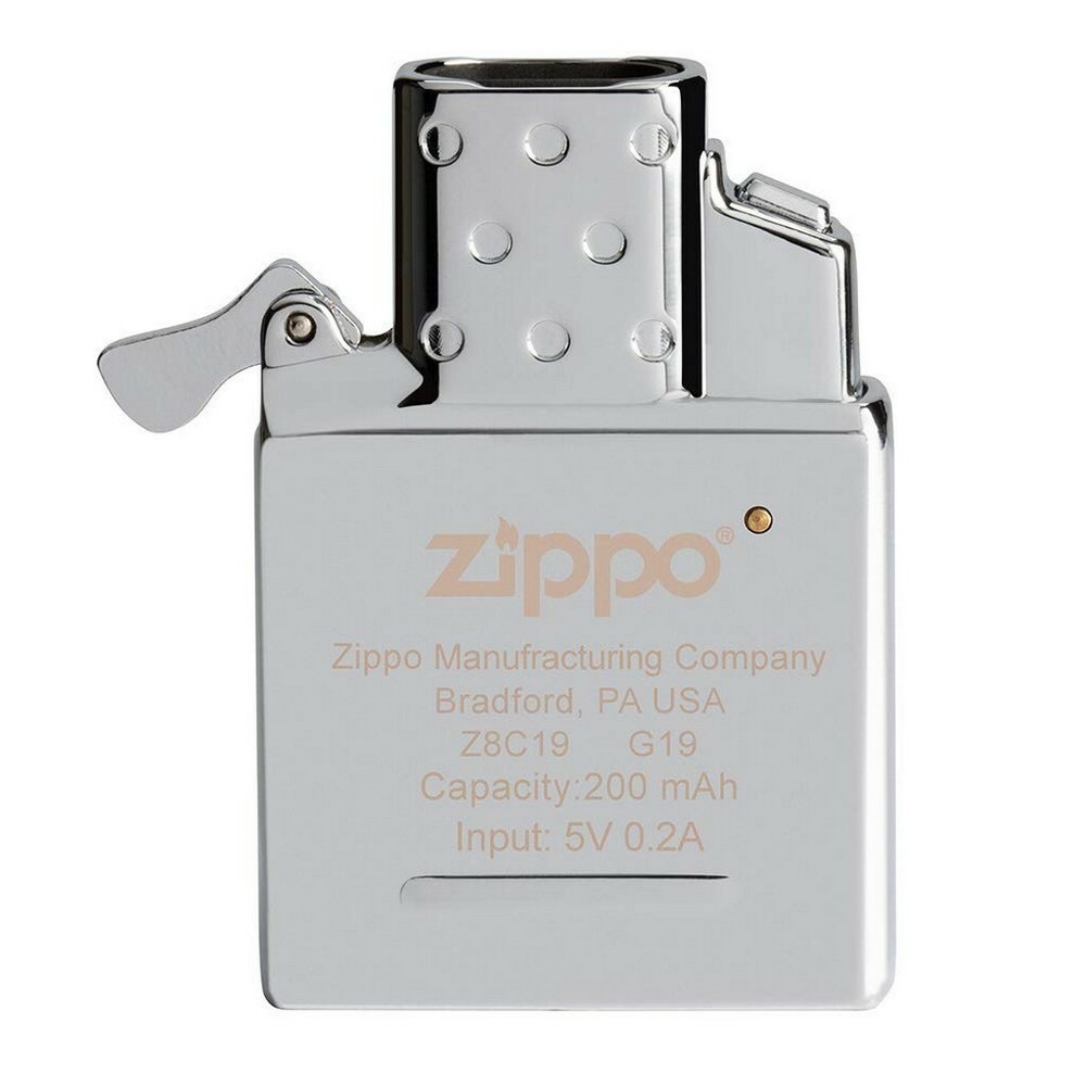 Zippo 65828 Rechargeable Arc Lighter Insert Windproof Double Plasma Arc Beam