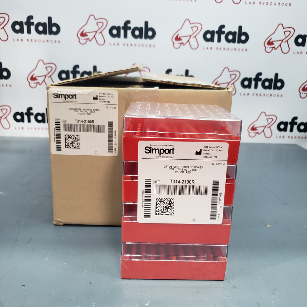Simport T314-2100Y, G, R & B Cryo Storage Boxes
