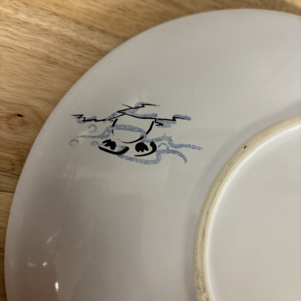 Pfaltzgraff Penguin Skate Oval Serving Platter 14”