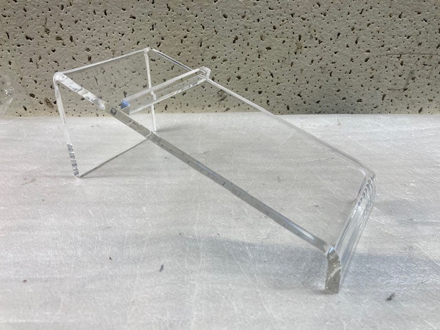 Danbury or Franklin Mint 1/24 Display Case w Mirror Back & Acrylic Riser