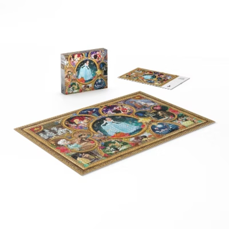 Disney Collage Jigsaw Puzzle - 2000pc: Problem Solving Fantasy Theme