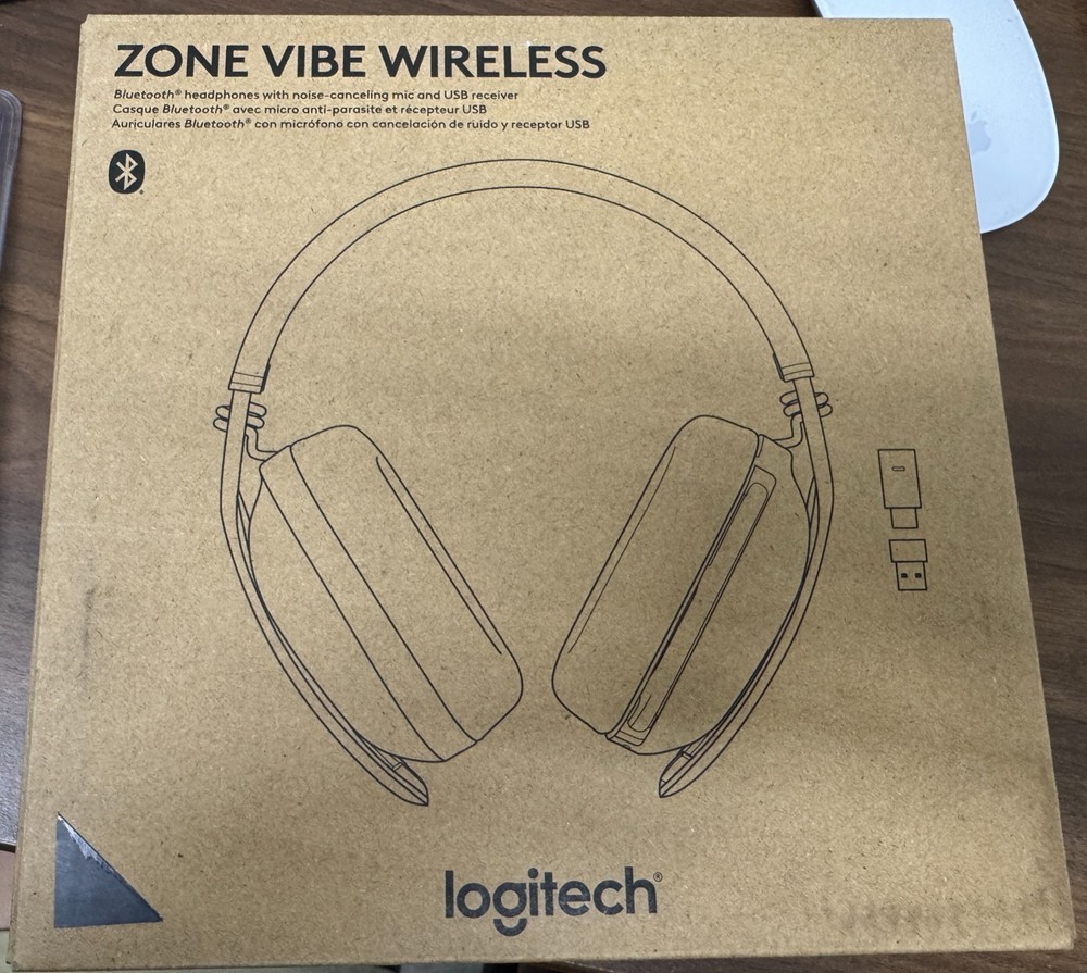 Logitech Zone Vibe Wireless Graphite Color Headset for Business  - UC Version