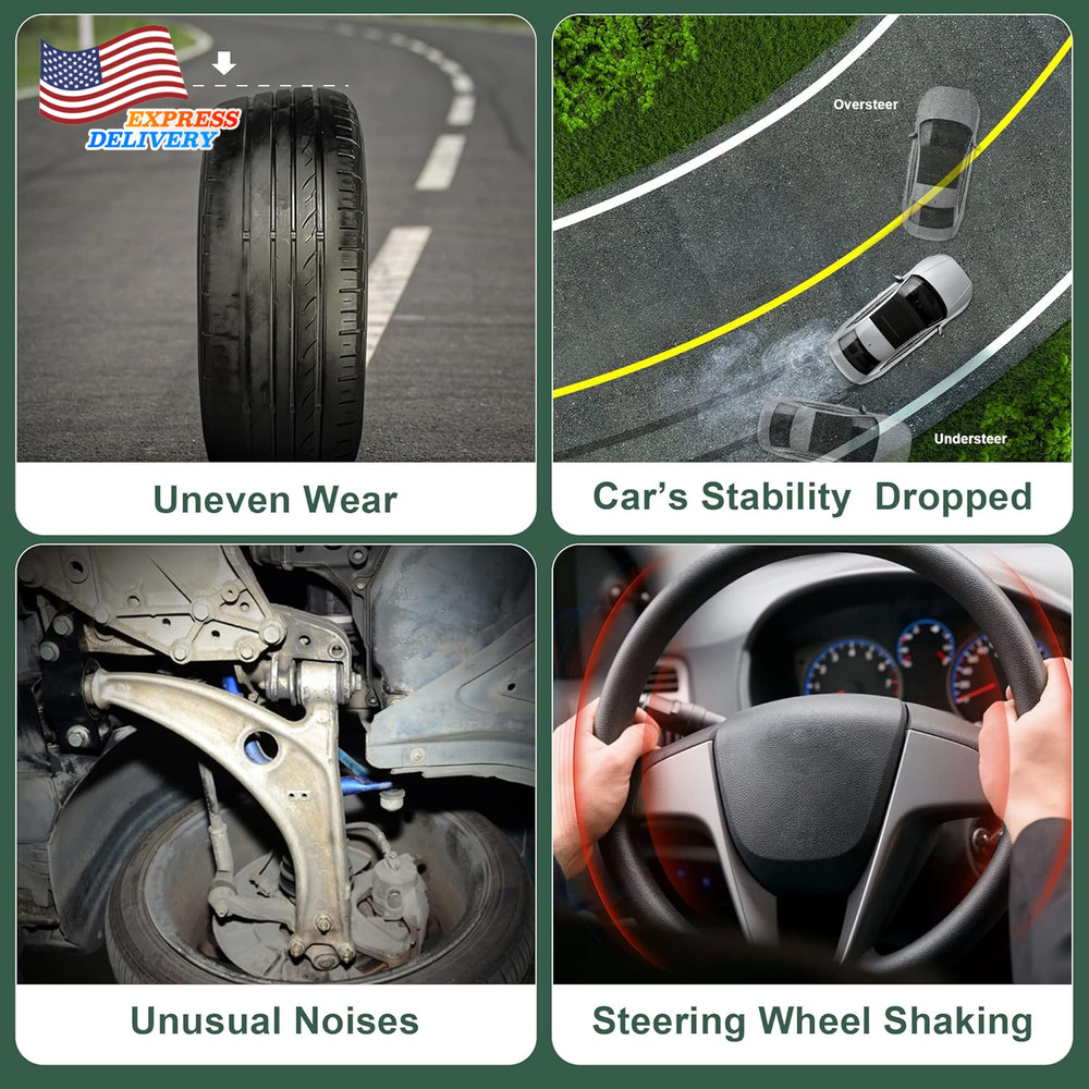 Front Upper Control Arm & Lower Ball Joint Compatible 2007-2015 Chevy Silverado