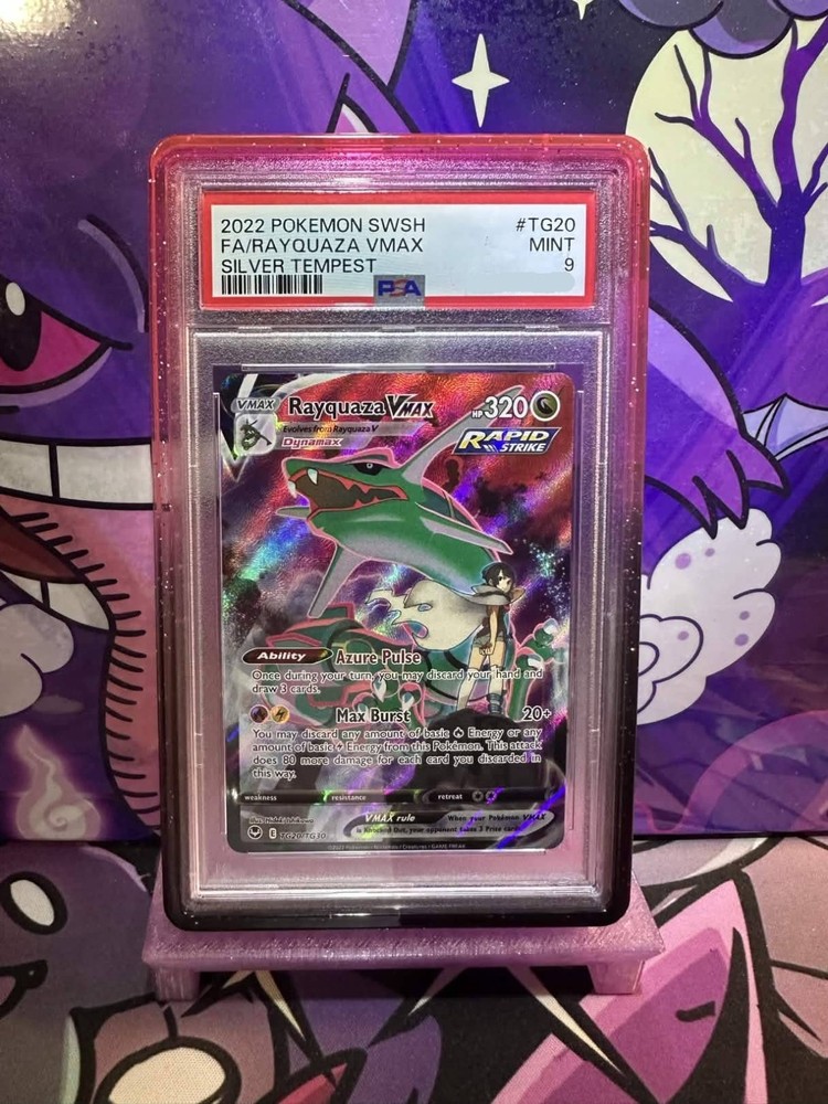 PSA Pokemon-TCG-Sports Graded Bumper Guard Protector with Back Plate - STACKABLE