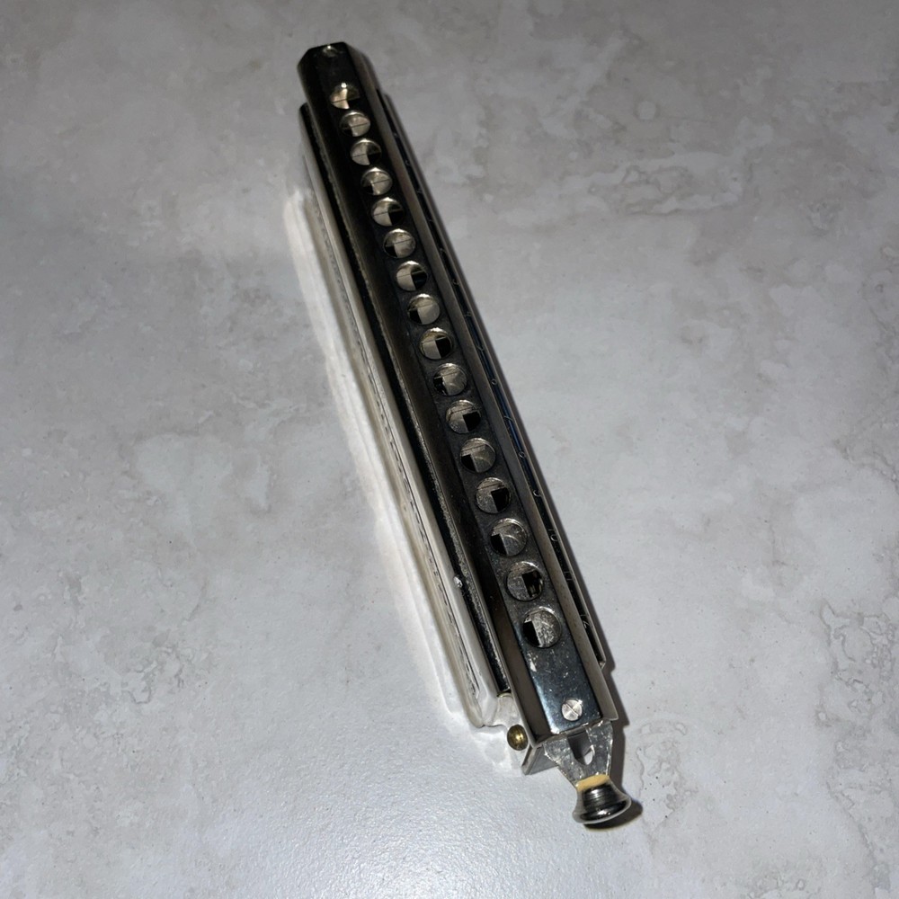 Vintage HOHNER 64 CHROMONICA MODEL 280 HARMONICA C WITH CASE