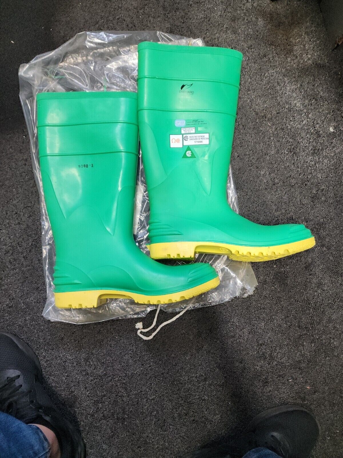 Onguard Hazmax Hazmat 16" Steel Toe Boot Ultragrip Sipe Sole 87012 More sizes