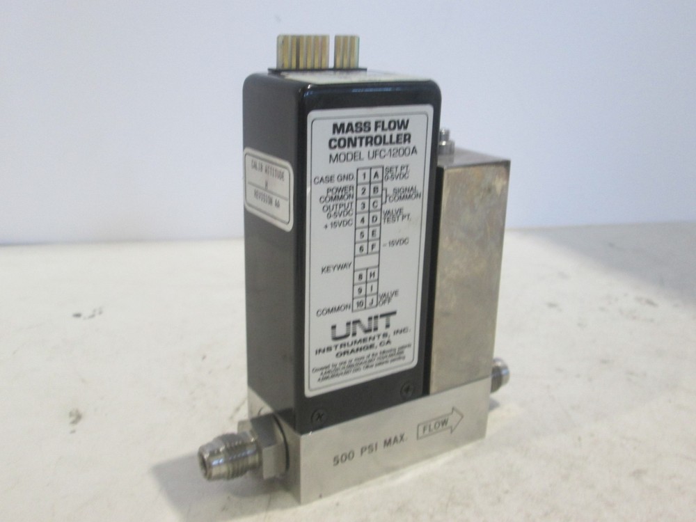 Unit, UFC-1200A, Mass Flow Controller, 1 SLPM, He, Used