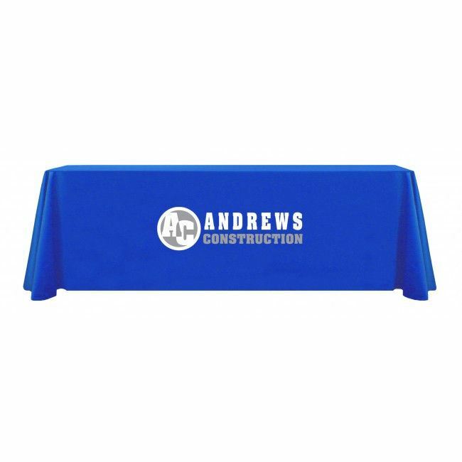 Custom Printed Trade Show Table Cover (6' Table)