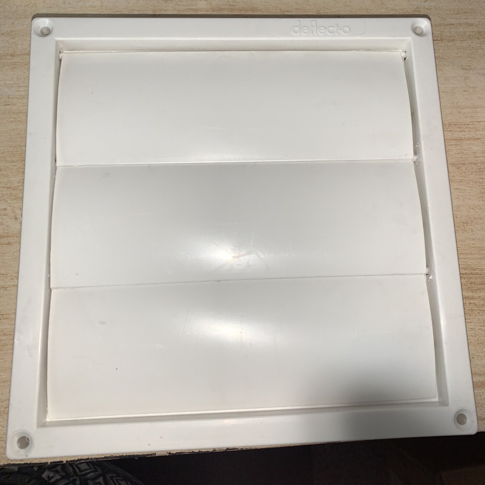 Deflect-o HS6W 6" Intake Vent - White