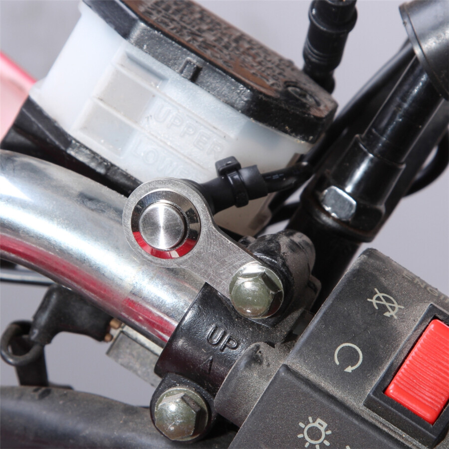 CNC IP65 Motorcycle Handlebar Switch Engine Start Kill Self-return Reset Button