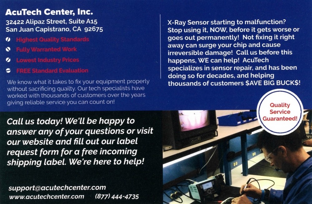 X-Ray Sensor REPAIR