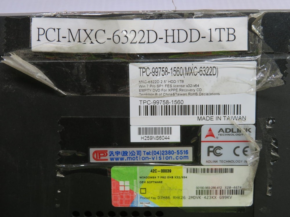 ADLINK MXC-6322D FANLESS COMPUTER T256167