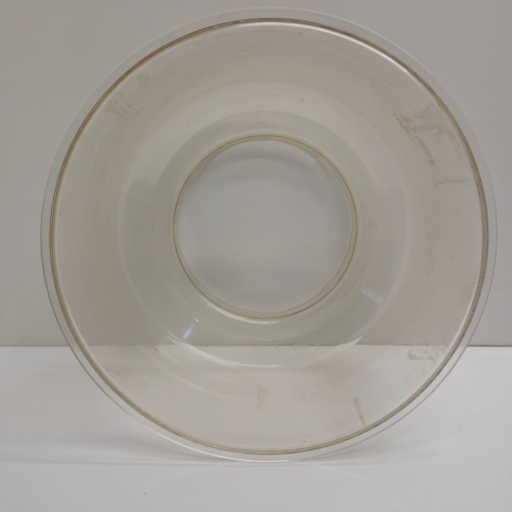 NuWave Oven Extender Ring Replacement Model 20342 Clear Plastic w/ Tape Residue