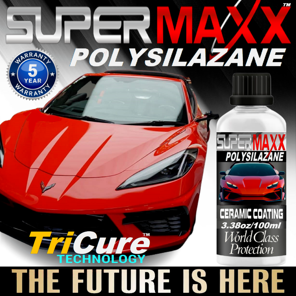 CERAMIC CAR COATING POLYSILAZANE "PRO GRADE 5 YEAR" ADVANCED PAINT PROTECTION