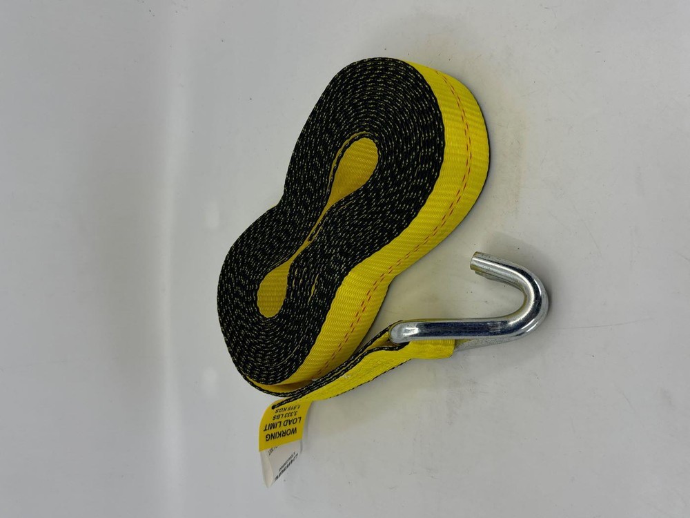 2"X30' Short Handle Ratchet Strap with J-Hooks 4 Pack