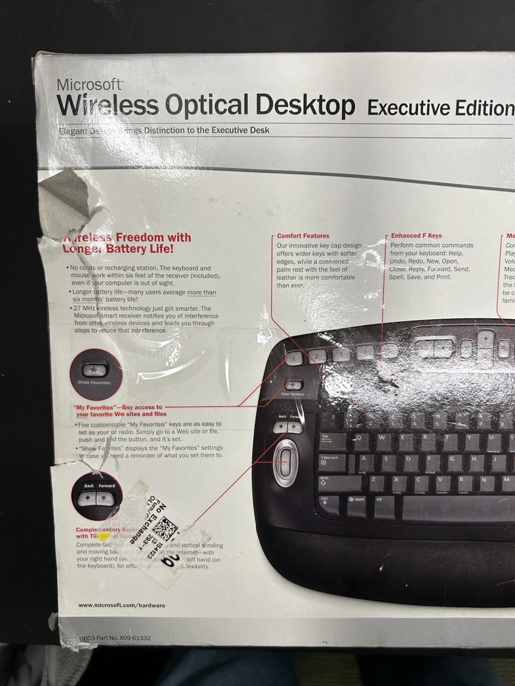 Microsoft Wireless Desktop Elite Keyboard And Mouse Combo