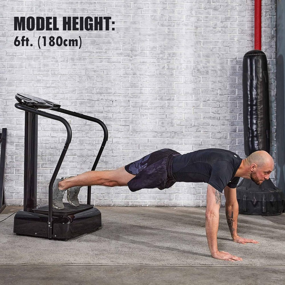 Secondhand 2000W Whole Body Vibration Platform Exercise Machine 180 Speed Levels