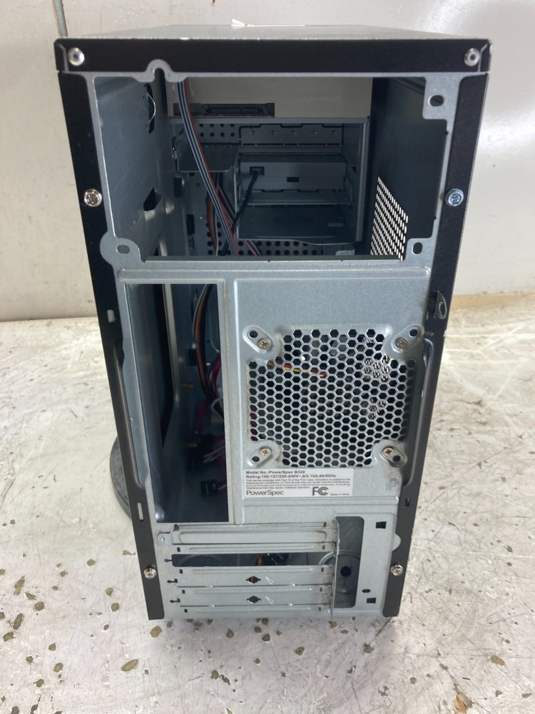 Retro Black mATX Case