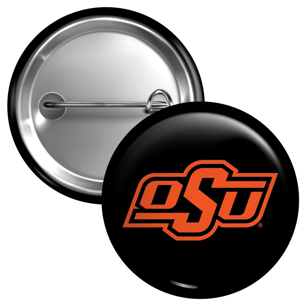 Oklahoma State Cowboys Button Pin - 3 Size Options