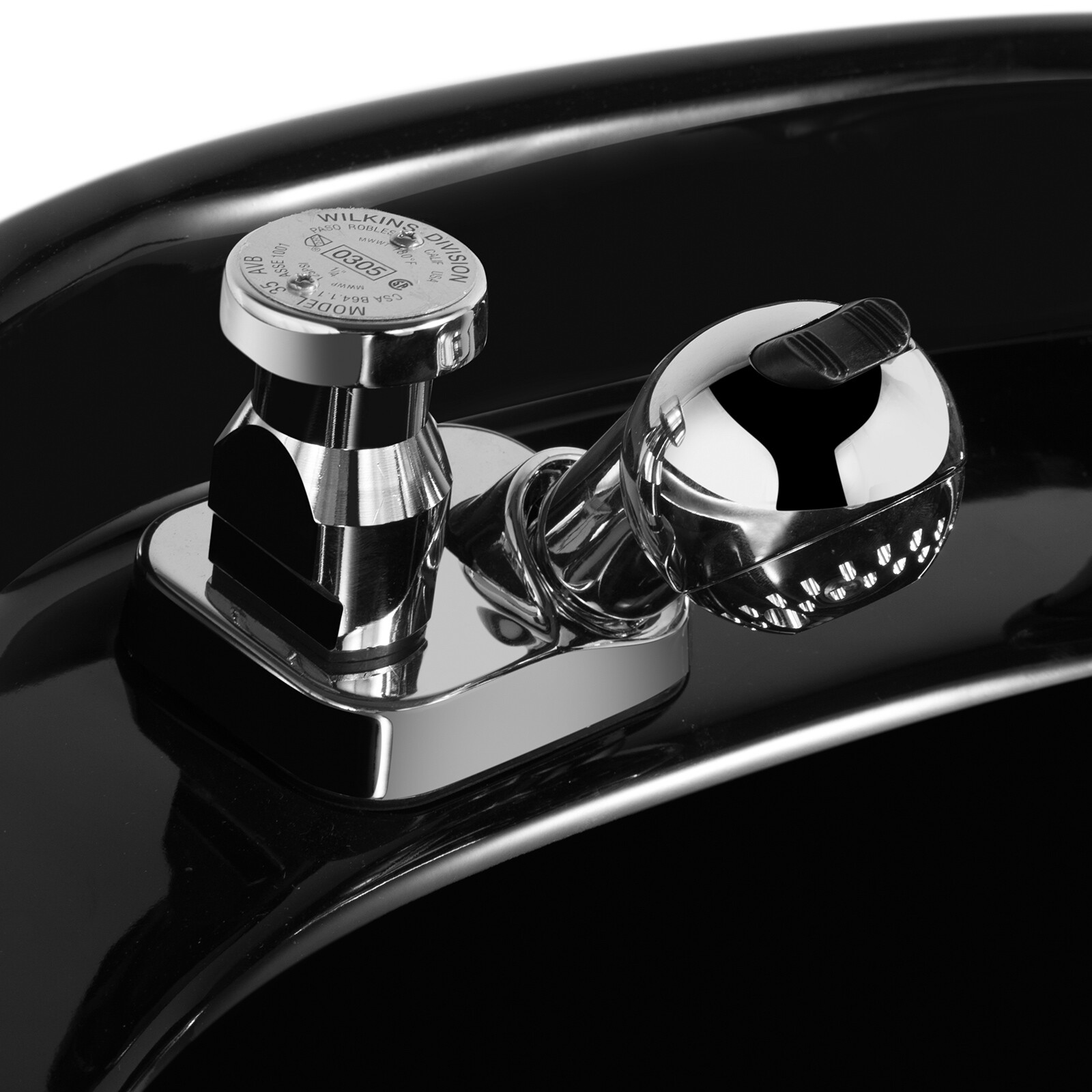 Barber Backwash Shampoo Chair Ceramic Bowl Sink Salon Beauty Spa Stylist Station