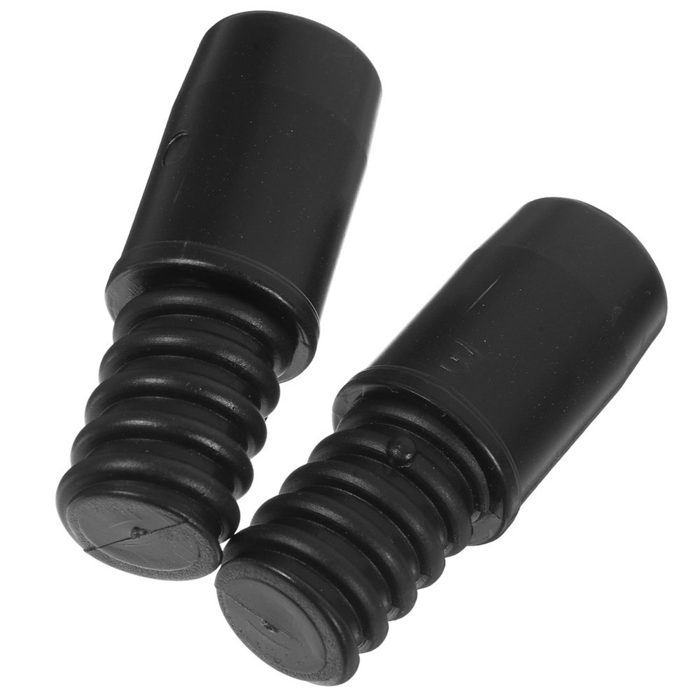 2 Pcs Threaded Tip Plastic Broom Handle Connector Replacement For Cleaning