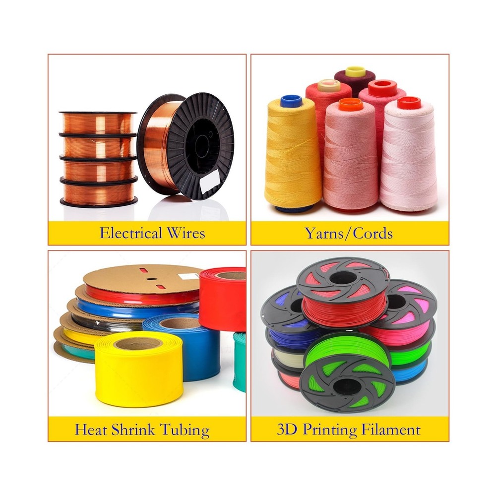 Wire Spool Rack,Cable Caddy,Portable Wire Holder for Efficient Cable Manageme...