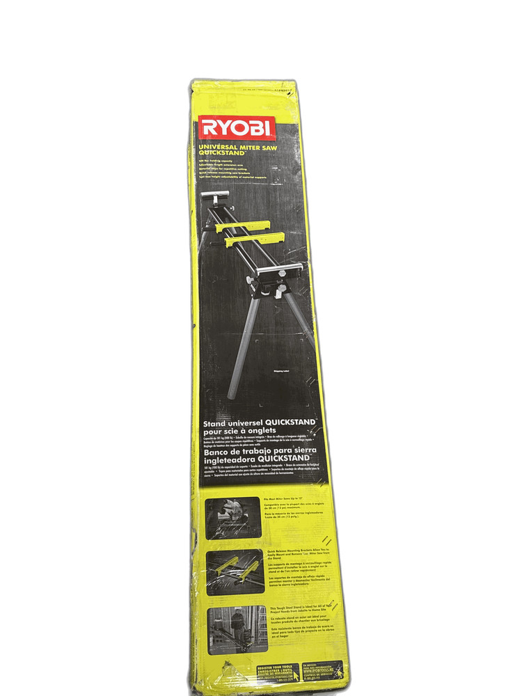 RYOBI Foldable Miter Saw QUICKSTAND