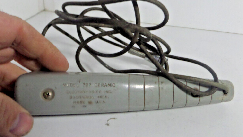 microphone 727 ceramic electro-voice vintage